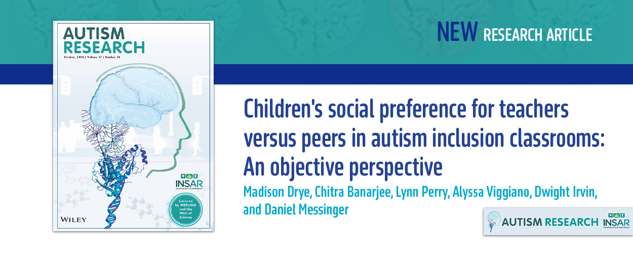 Children's social preference for teachers versus peers in autism inclusion classrooms: An objective perspective