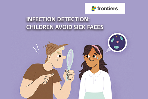 Infection Detection: Children Avoid Sick Faces article