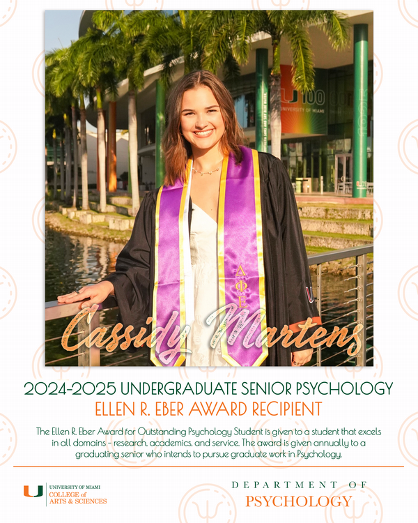 2025 Ellen R. Eber Award